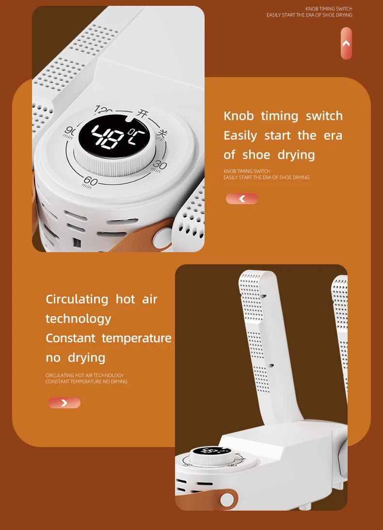 DRYSTEP™ - Sécheur et désinfecteur de chaussures / gants