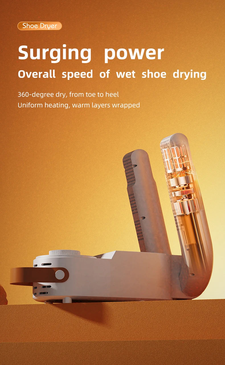 DRYSTEP™ - Sécheur et désinfecteur de chaussures / gants