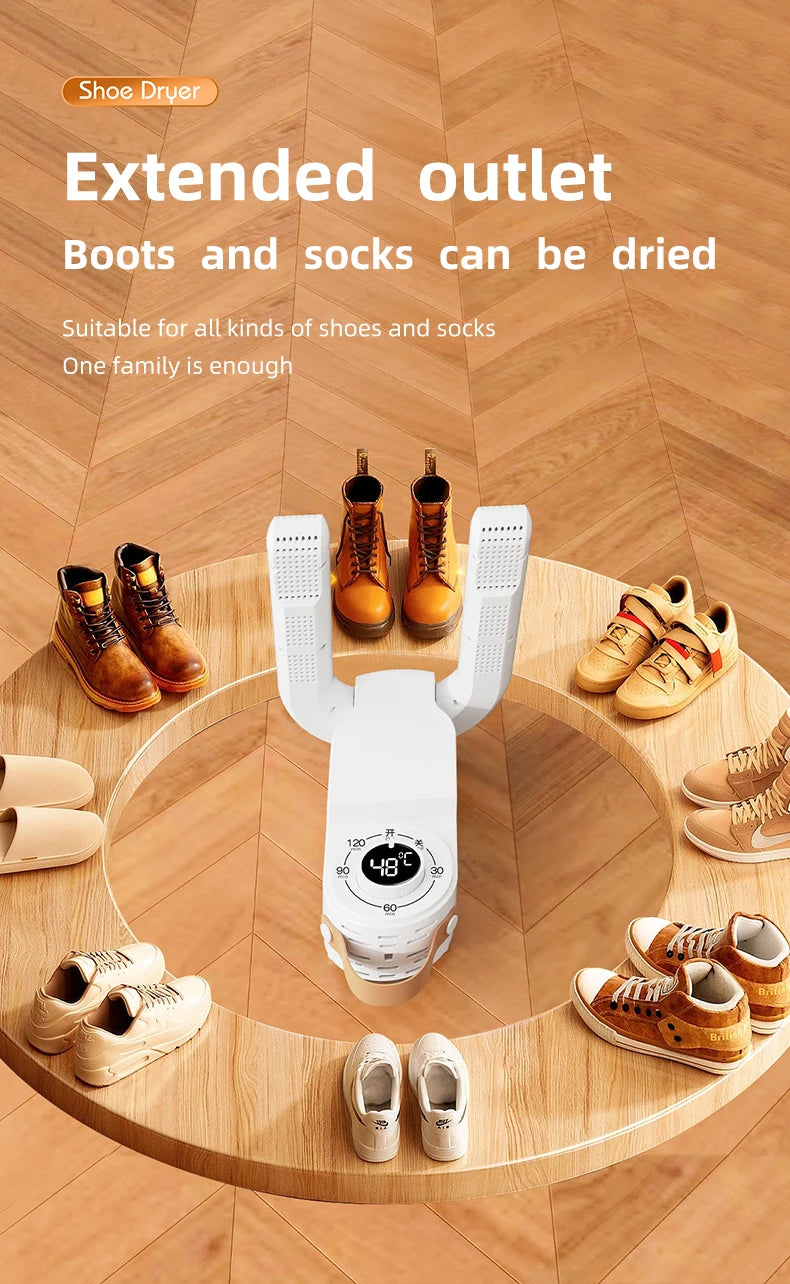 DRYSTEP™ - Sécheur et désinfecteur de chaussures / gants